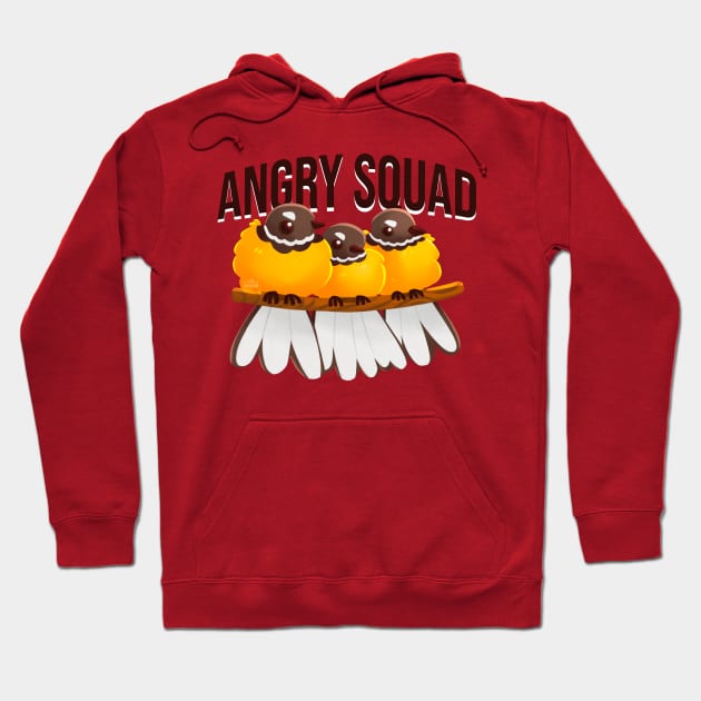 Angry fantail squad Hoodie by JenChibi